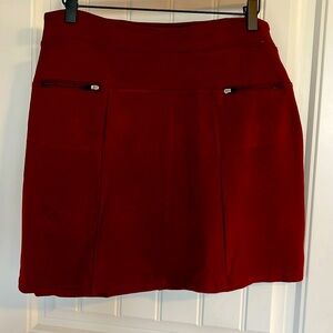 Aventura women’s burgundy skirt size medium
